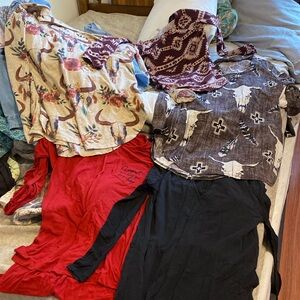 Miscellaneous nicer long sleeve blouses